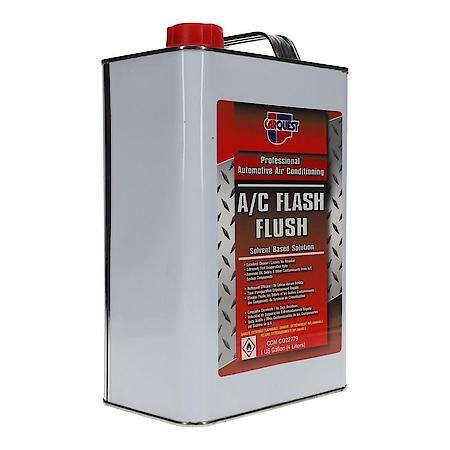Flash Flush AC Oil Lubricant: Fast Evaporating, Leaves no residue, Non-corrosive, Flammable, 128 oz