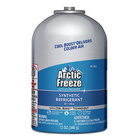 R-134a Refrigerant: With Cool Boost«, Seals Leaks & Delivers Colder Air, 12 oz., CA Compliant