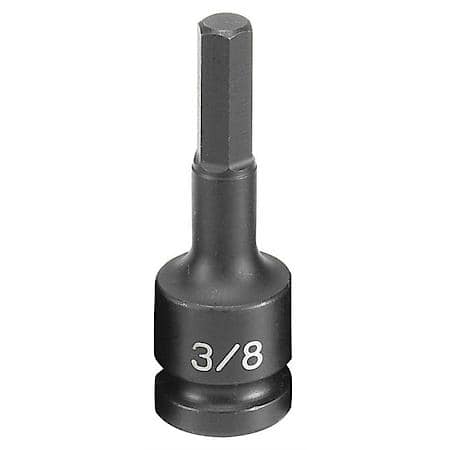 Socket 3/8 1/2" Drive Impact Hex
