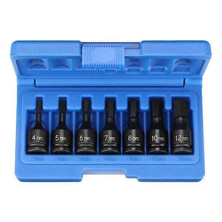 3/8Dr 7Pc Hex Metr