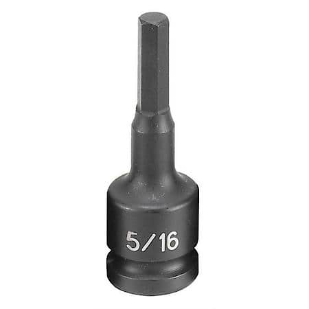 Socket 5/16 1/2" Drive Impact Hex