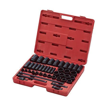 43-Piece 1/2 In. Drive Fractional Sae