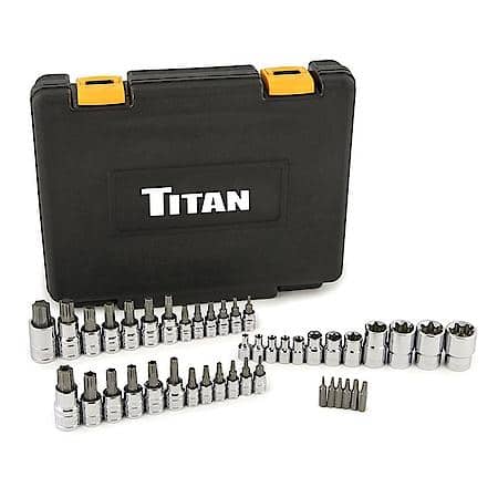 43-Pc Master Star Bit Socket Set