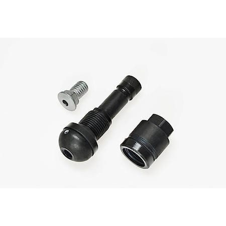 Metal Flexible Angle TPMS Valve - Black 43 mm