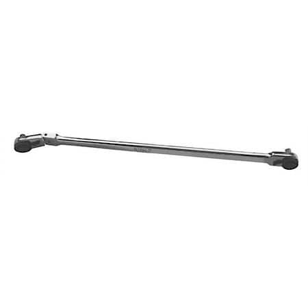 Flex Head Wrench W/ Removable 1/4 Sq