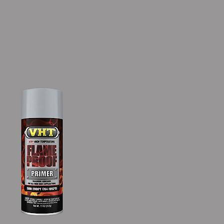 VHT, Flameproof Coating High Heat Spray Paint, Flat, Gray, 11-oz