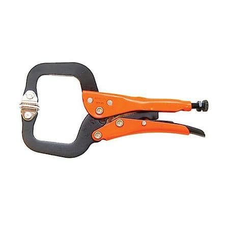 Grip-On 6 C-Clamp With Swivel Tips Epoxy