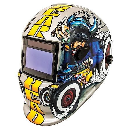 Solar Powered Auto Dark Welding Helmet
