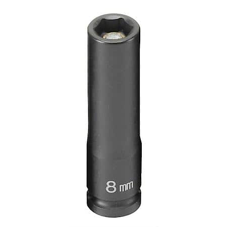 Soc 8Mm 1/4D Imp Mag 6Pt Dp Blk