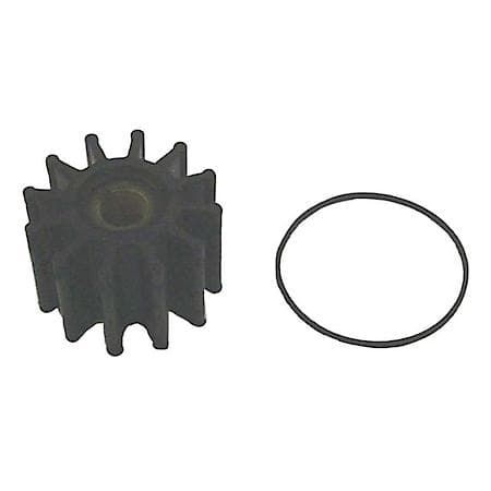 Impeller & O-Ring, 12 Fins, Material: Neoprene