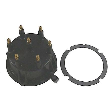 Distributor Cap, Fits Gm V-6 Engines With Thunderbolt Iv & V Hei Ignitions