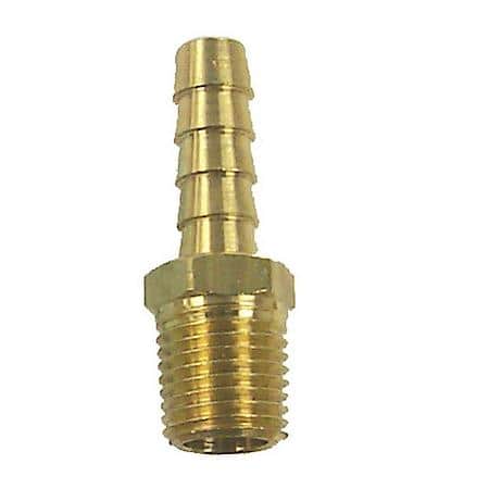 Hose Barb, Male, Hose Barb Size 5/16" Or 7.94Mm, Thread Size 1/4" Or 6.35Mm Npt