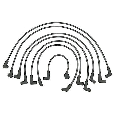 Spark Plug Wire Set, Est Electronic Ignition, 6 Cylinder