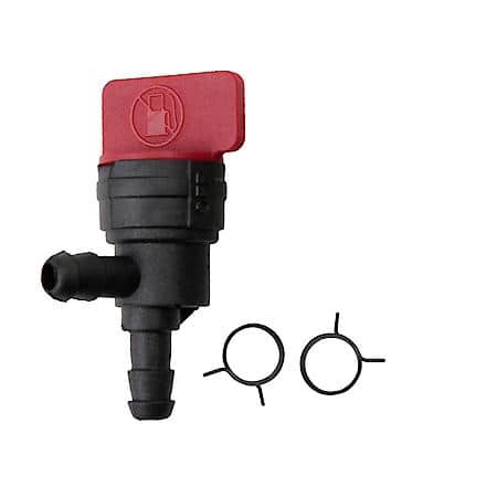 Fuel Shut Off Valve 90 Degree With Clamps
