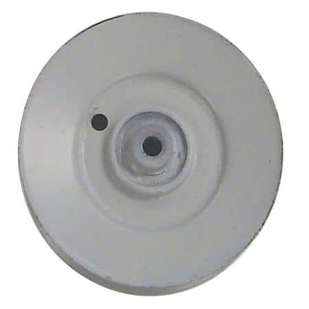 V-Belt Idler Pulley, I.D. .376", O.D. 5.06", Belt Groove .875"