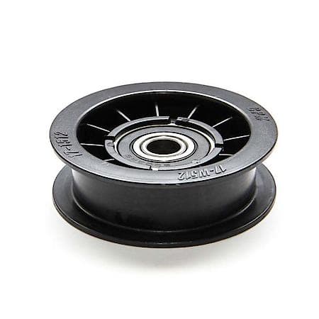 Flat Idler Pulley With Flange, Fits 38" Cut 12 Hp Lawn Tractor 1987 - 1993