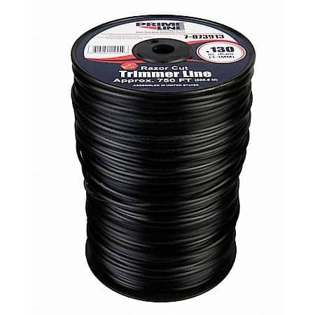 Trimmer Line, Razorcut .130, 5 Spool, Black Nylon