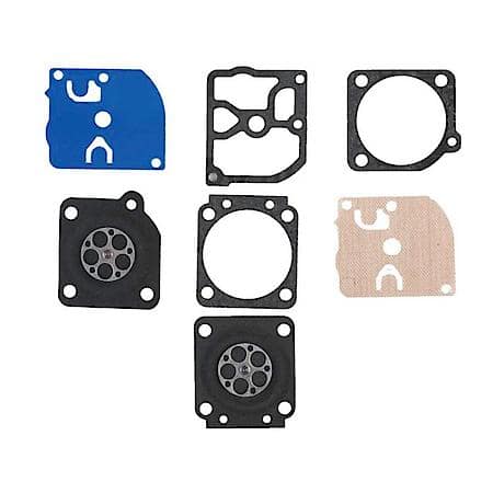 Diaphragm & Gasket Kit, For Zama Carbs. Includes Accelerator Pump
