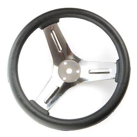 Go-Cart Steering Wheel, Diameter 10", Center Hole 1/2"