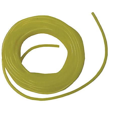 Vinyl Fuel Tubing, Yellow, Length 50', I.D. 1/8", O.D. 3/16"