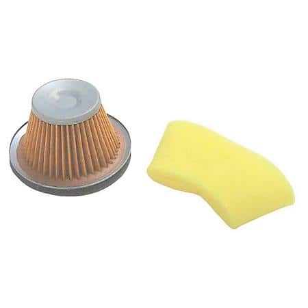 Air Filter With Pre-Filter, Height 2 1/4", O.D. Bottom 3 3/4", O.D. Top 2"