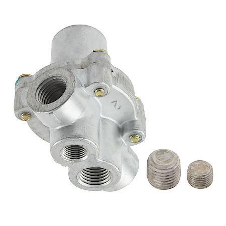 Pressure Protection Valve - Inlet Port 1/4" N.P.T. - Outlet Port 1/4" N.P.T. - Accessory Port B 1/4" - Accessory Port C 1/8" - Replaces Midland½ KN31000