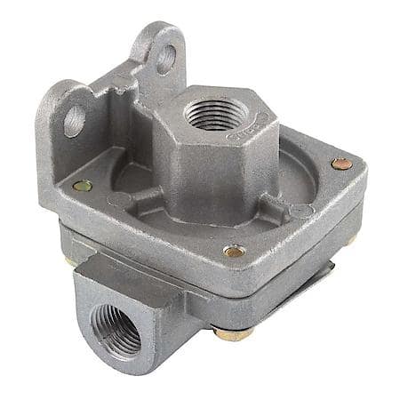 Quick Release Valve - (3) 3/8" supply & delivery ports -Replaces Midland KN32005, Bendix QR-1 229859