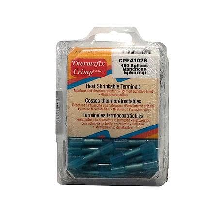 16-14 Gauge Butt Splices - 100 Pcs
