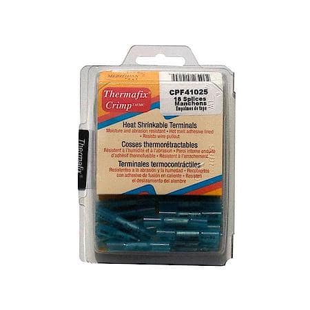 16-14 Gauge Butt Splices - 18 Pcs