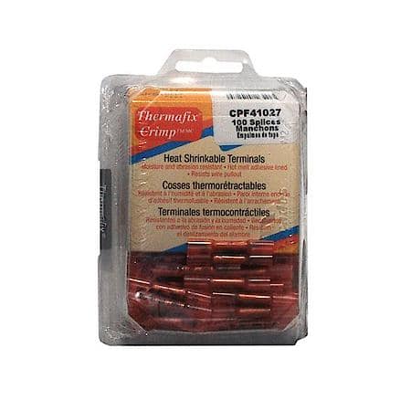 22-18 Gauge Butt Splices - 100 Pcs