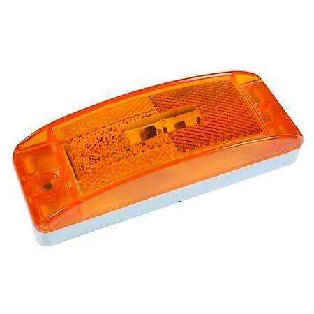 Hi Count Turtleback II LED Clearance Marker Light, Amber