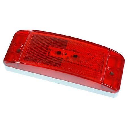 Hi Count Turtleback II LED Clearance Marker Light, Red