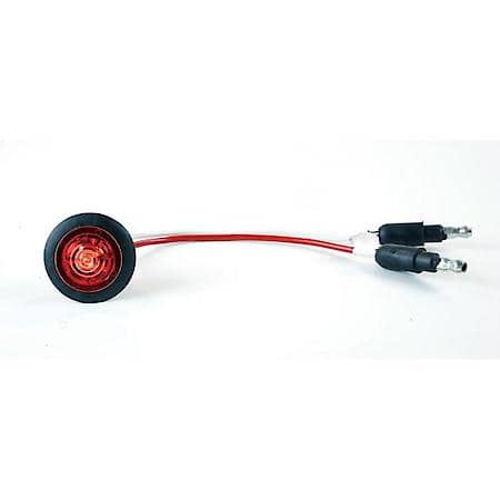 MicroNova Dot LED Clearance Marker Lights, Red with Grommet