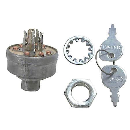 Ignition Switch, For Lawn And Garden Tractors 1992 - 2002