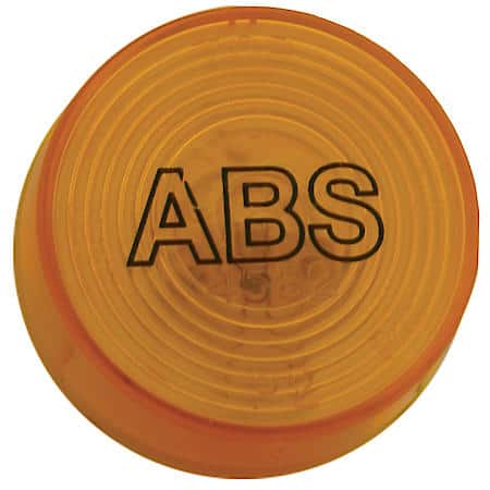 Round Clearance Marker Light, 2-1/2", ABS Optic Lens, 12V