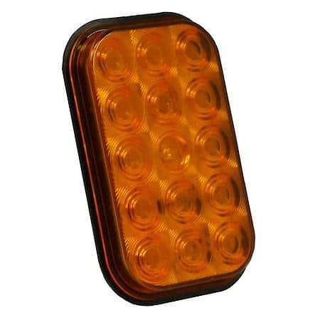 Hi Count ® Rectangular LED Stop Tail Turn Light, Yellow