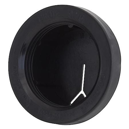 Hole Grommet, 2-5/16", Closed Back, PVC Black