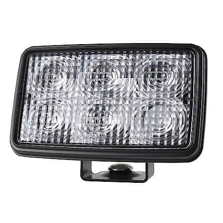 Clear Work Lamp - LED, Flood Pattern, Retail
