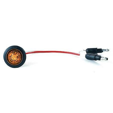 MicroNova Dot LED Clearance Marker Lights, Amber with Grommet