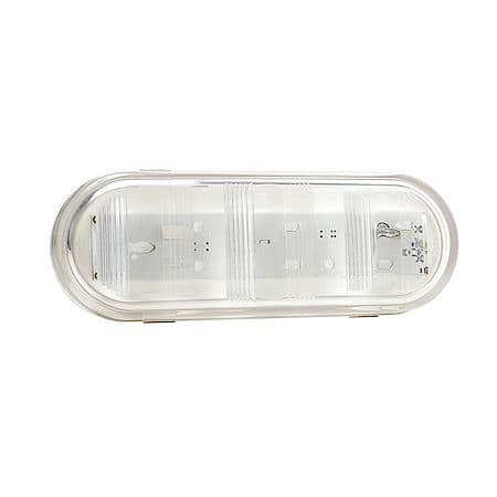 SuperNova ® NexGen Oval Dual-System LED Backup Light, Male Pin, Clear
