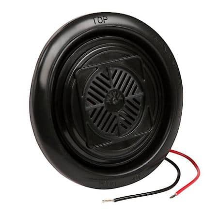Grommet Mounted Backup Alarm - 4", 97dB, 12V/24V