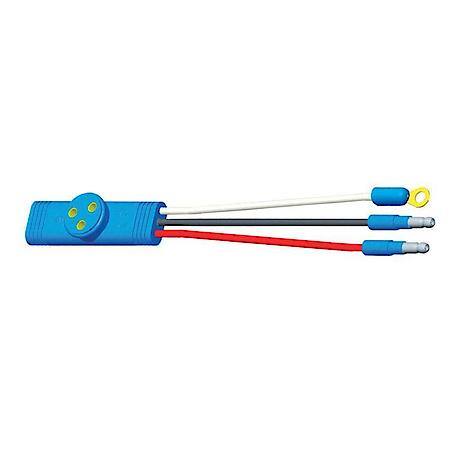 Sentry Light Pigtail, 6" Long, Chassis Ground, Slim-Line .180 Male