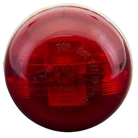 Clearance Marker Lamp, 2.5", Red, SuperNova LED, PC