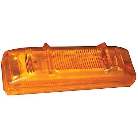Clearance Marker Lamp, Yellow, SuperNova LED, PC Rated