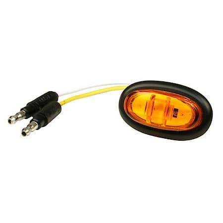 MicroNova ® LED Clearance Marker Light, PC Rated, with Grommet, Yellow