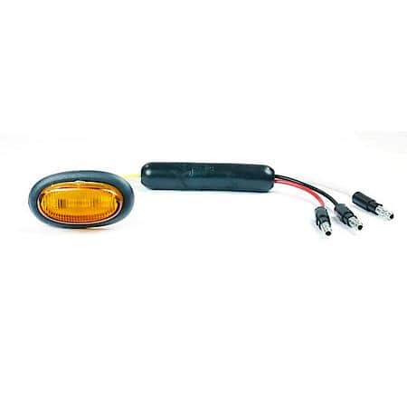 Dual Intensity MicroNova LED Clearance Marker Lights, Slim Line with Grommet