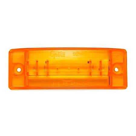 Clearance Marker Lamp, Yellow, SuperNova LED, Turtleback II, PC