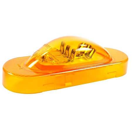 SuperNova ® Oval LED Side Turn Marker Light, Grommet Mount, Male Pin, Yellow