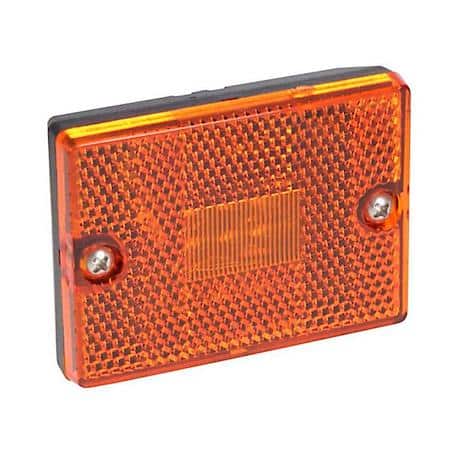 Clearance Marker Lamp - Yellow, SuperNova LED, Stud Mount