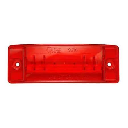 Clearance Marker Lamp, Red, SuperNova LED, Turtleback II, PC